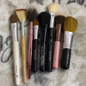 Lot of brushes